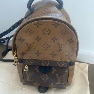 Louis Vuitton Palm Springs Backpack Reverse Monogram Canvas Mini